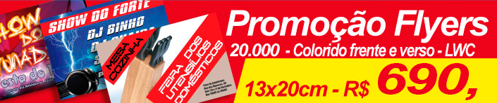Promoção de Flyer
