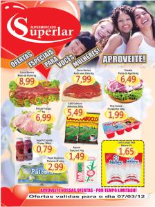 Drogarias e Farmácias - 02 Panfleto Supermercado Superlar 05 03 2012 - 02-Panfleto-Supermercado-Superlar-05-03-2012.jpg