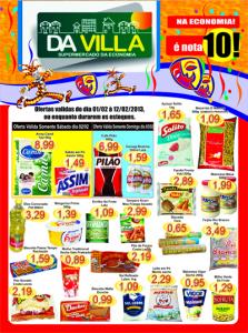 Drogarias e Farmácias - 02 Panfleto Supermercado Villa 30 01 2013 - 02-Panfleto-Supermercado-Villa-30-01-2013.jpg