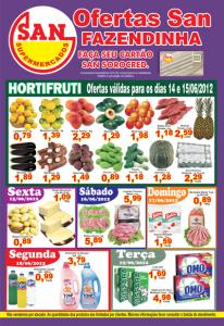Drogarias e Farmácias - 02 Panfleto Supermercados San Fazendinha 12 06 2012 - 02-Panfleto-Supermercados-San-Fazendinha-12-06-2012.jpg