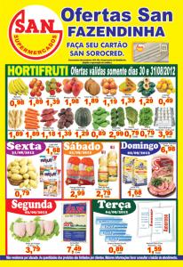Drogarias e Farmácias - 02 Panfleto Supermercados San Fazendinha 28 08 2012 - 02-Panfleto-Supermercados-San-Fazendinha-28-08-2012.jpg