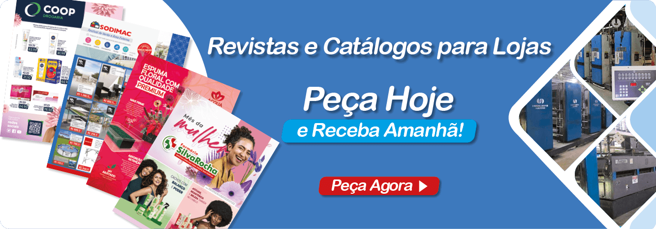 catalogos impressos alta qualidade
