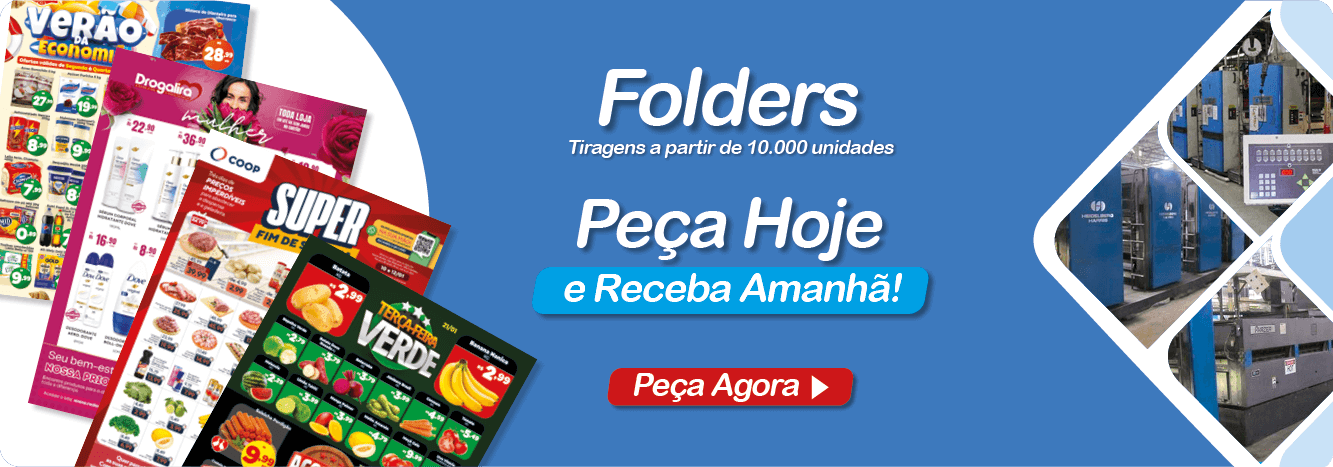 folders impressos alta qualidade