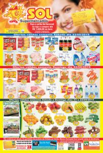 02 Panfleto Supermercado Sol 19 05 2015 | Gráfica Rotativa