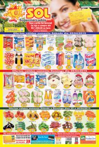 02 Panfleto Supermercado Sol 22 04 2015 | Gráfica Rotativa