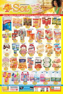 02 Panfleto Supermercado Sol 23 04 2014 | Gráfica Rotativa
