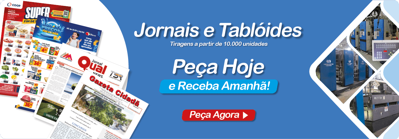 jornais impressos alta qualidade